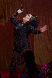 Sasha Trajik-Mole performs at Palace Ipswich Live in Concert Drag Show<br> <sup>&copy;</sup>James Troi