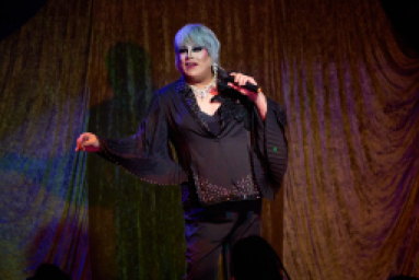 Dame Martini Fernando Ice performs at Palace Ipswich Live in Concert Drag Show<br> <sup>&copy;</sup>James Troi