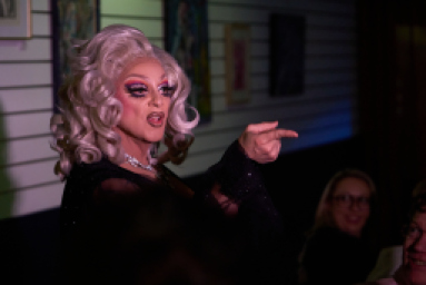 Iona Toyboy performs at Palace Ipswich's One Hit Wonders Drag Show<br> <sup>&copy;</sup>James Troi