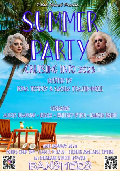 Summer Party - Cruising into 2025 Poster